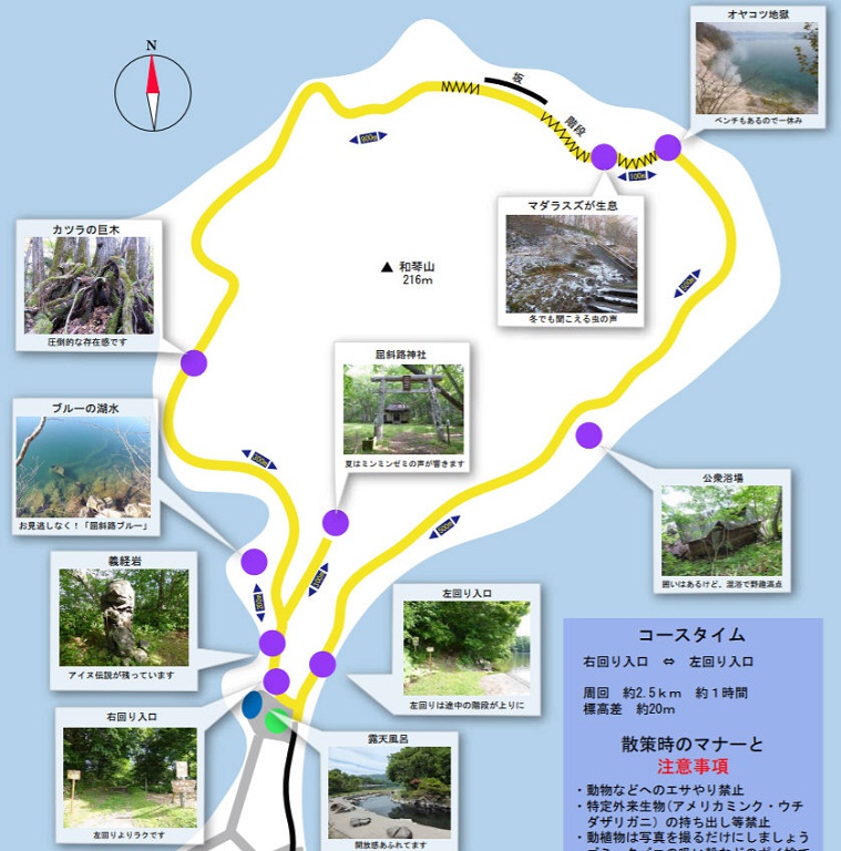 和琴半島湖畔露營場