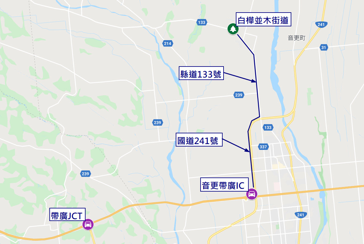白樺並木街道