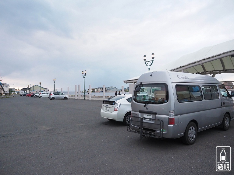釧路河畔駐車場