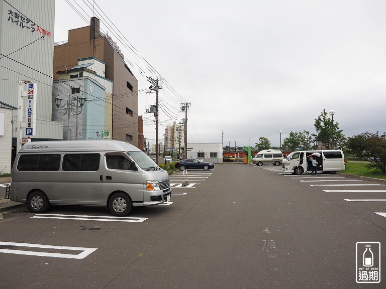 釧路河畔駐車場