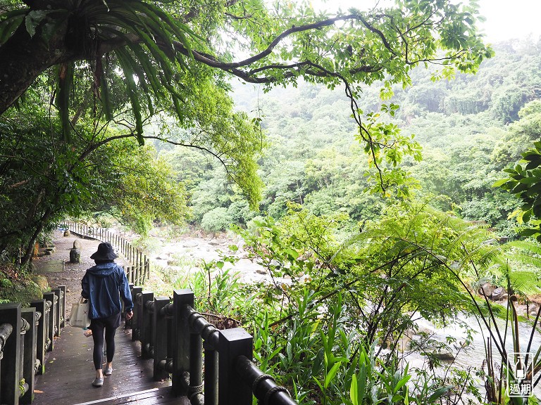 蓬萊溪護魚步道