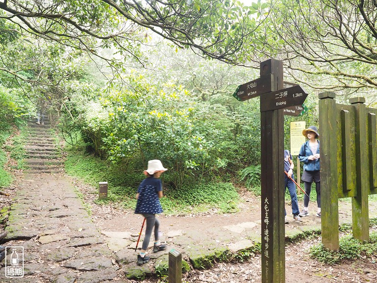 二子坪接大屯山O型路線