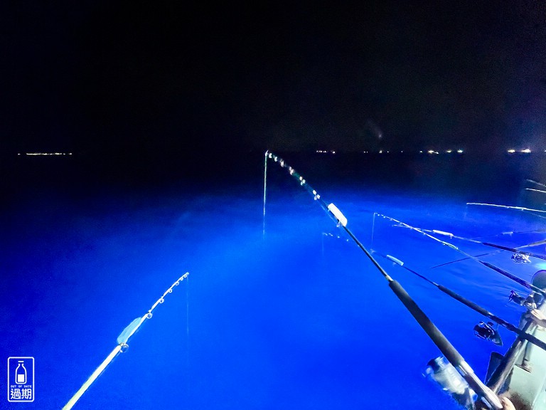 夜釣小管