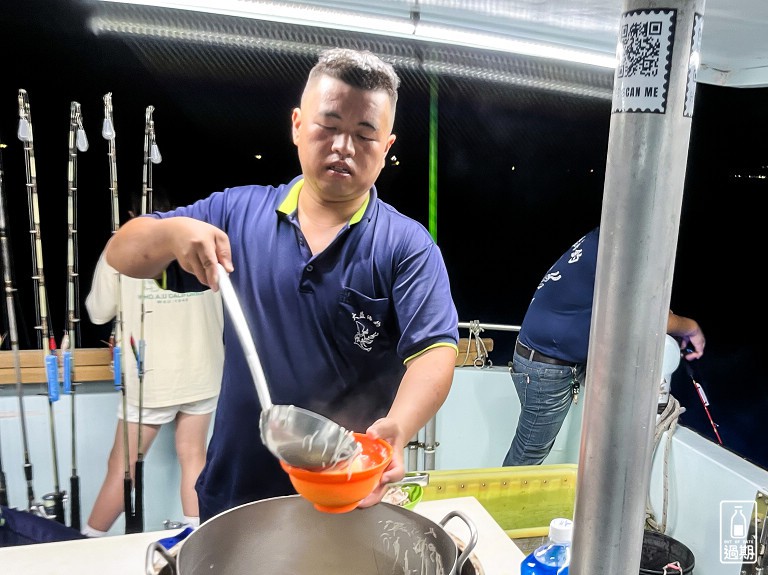 夜釣小管