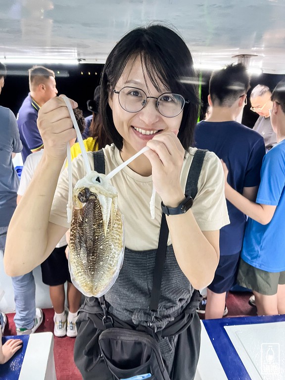 夜釣小管