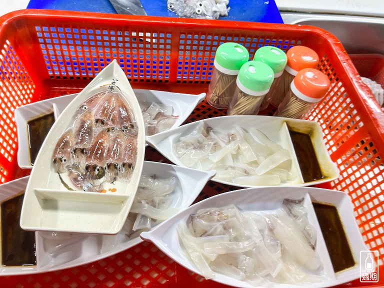 夜釣小管